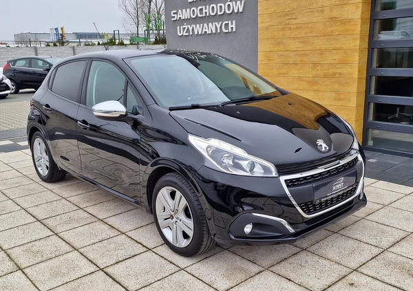 Peugeot 208 cena 36900 przebieg: 60000, rok produkcji 2018 z Nowe Warpno małe 172